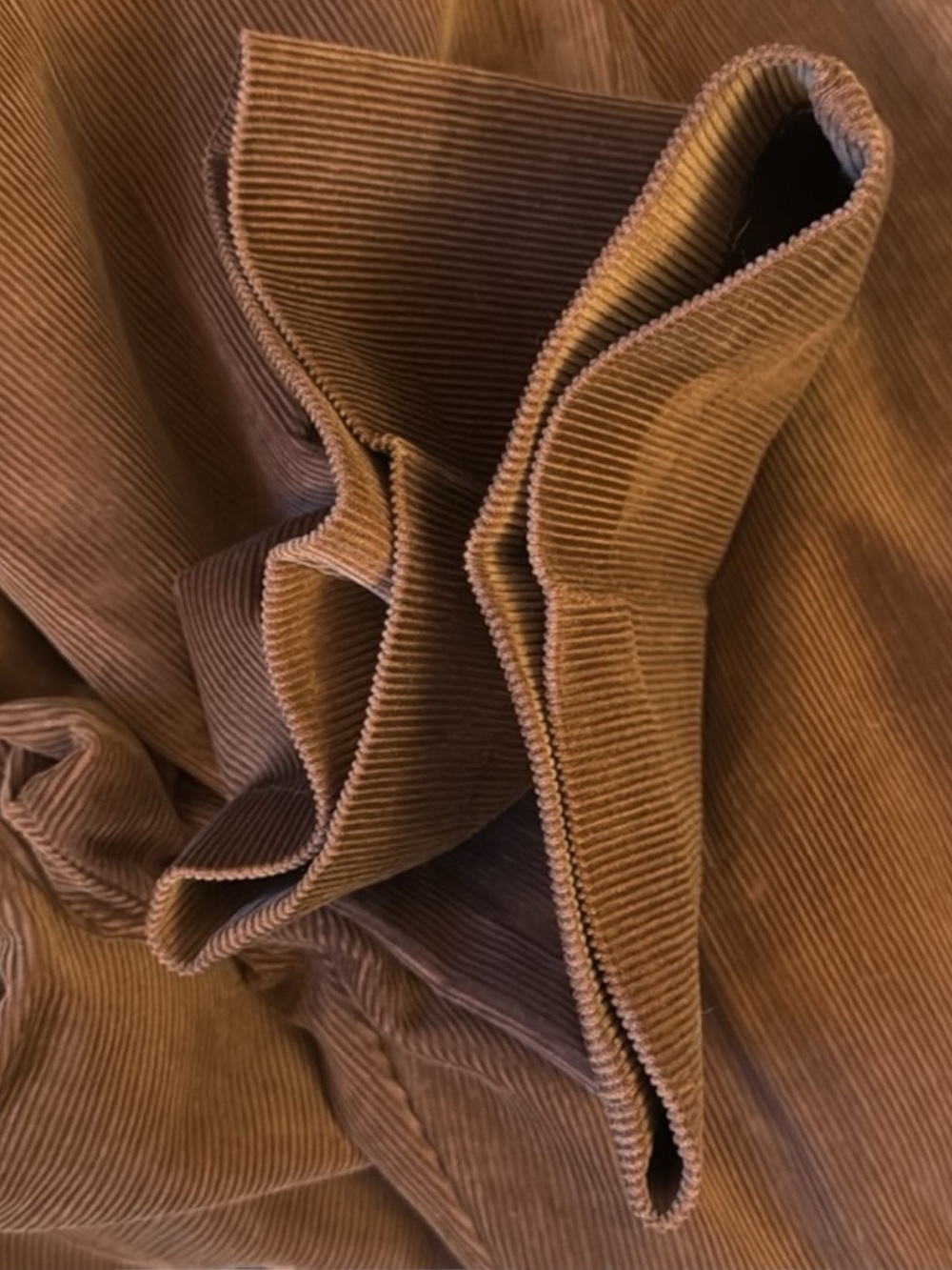Lauren Ralph Lauren Chestnut Brown Corduroy Flat Front Trouser Pants 38x32 - Picture 8 of 14